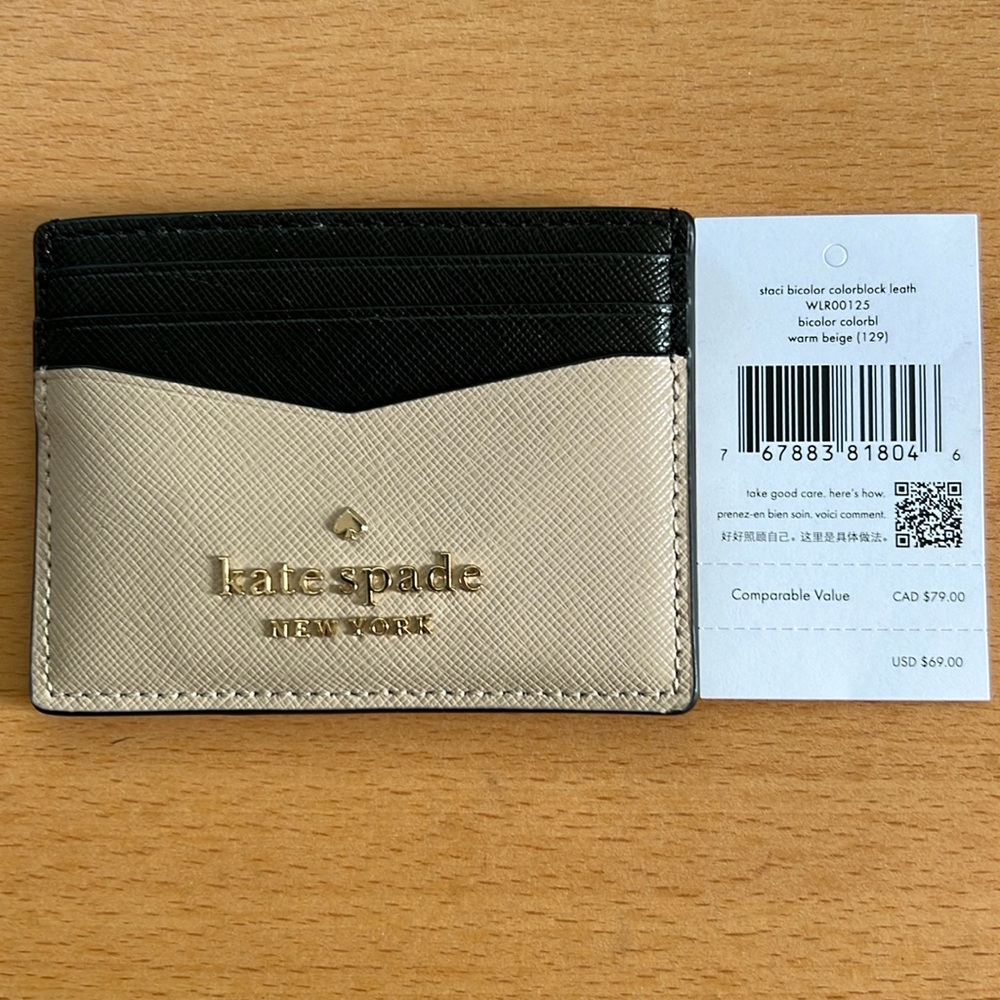 Kate Spade Staci Small Slim Card Holder